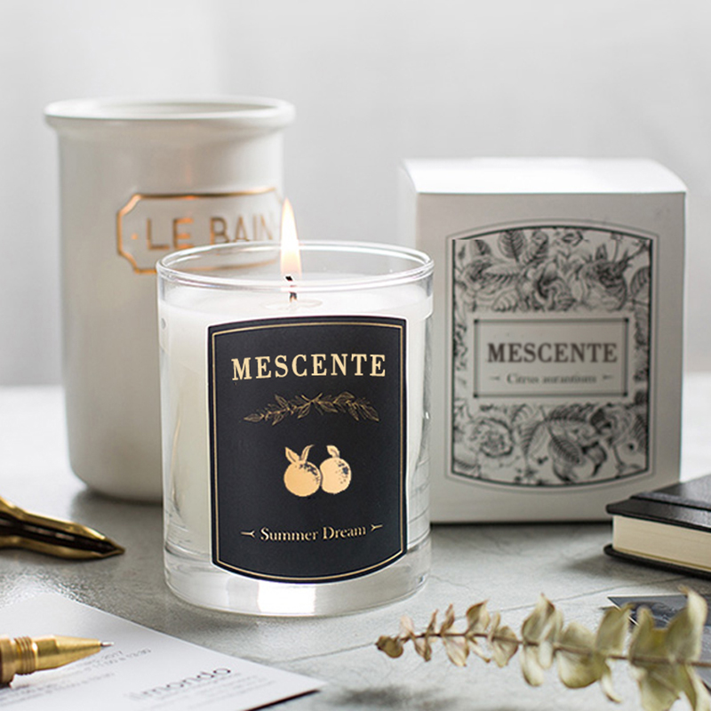 M&Scent Maßgeschneiderte dekorative Luxus-Massage-Private-Label-Duft-Sojawachskerze