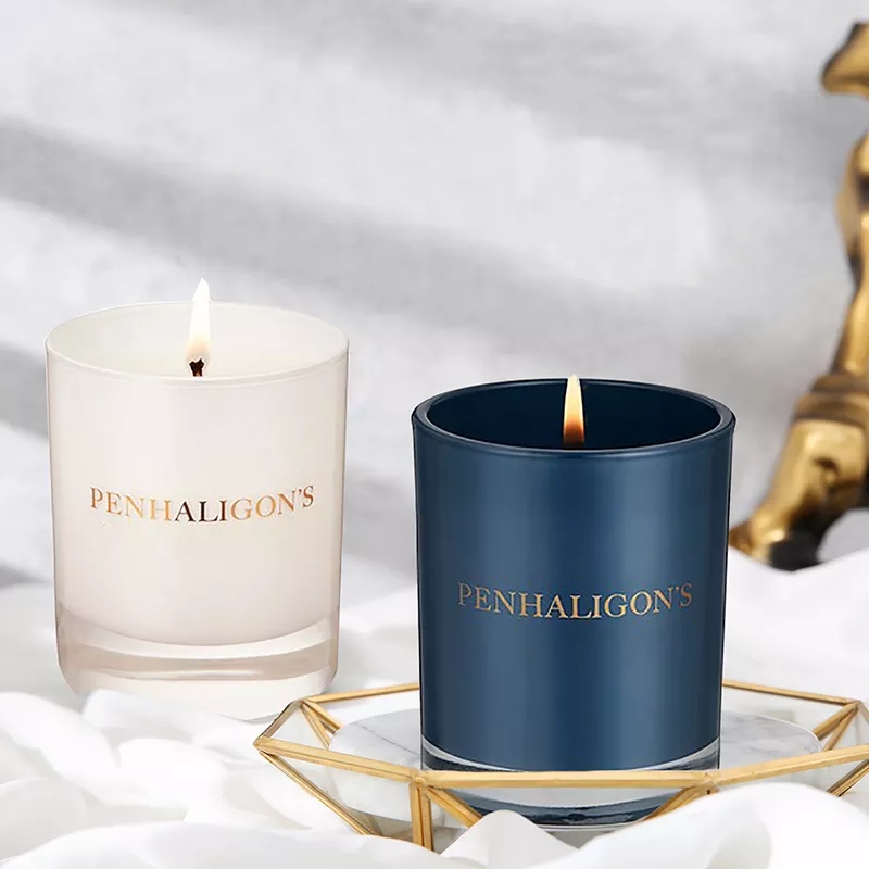 Großhandel mit Luxus-Eigenmarken-Spiritual-Heilkristall-Chakra-Duft-Sojawachs-Aromatherapie-Duftkerzen