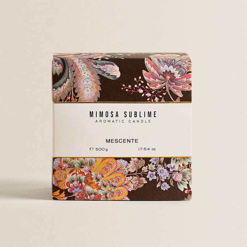 Heißer Verkauf maßgeschneiderte luxuriöse private Label spirituelle Sojawachs-Duftkerzen mit Geschenkbox