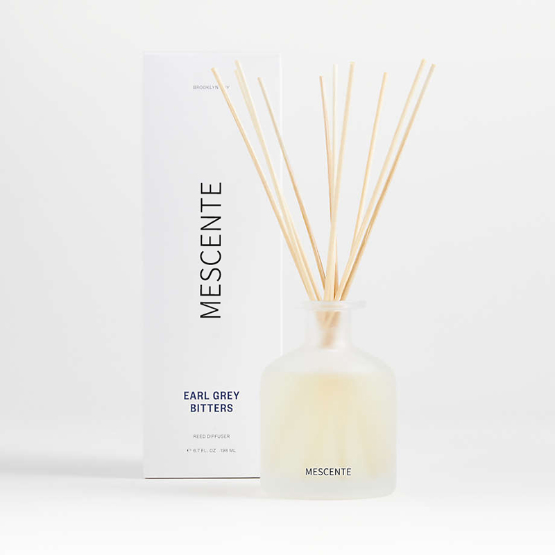 M&Scent luxuriöses Private-Label-Geschenkset mit Duftstäbchen-Diffusor in violetter Farbe und Box