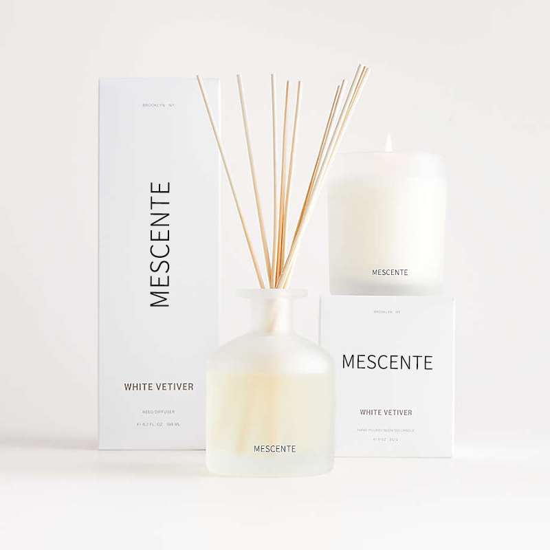 M&Scent Großhandel mit luxuriösen Sojawachs-Duftkerzen der Eigenmarke mit Box