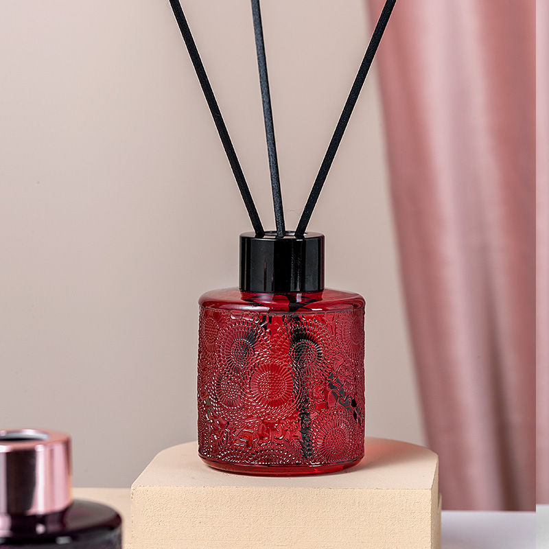 M&Scent Private-Label-Red-Diffusor-Flasche mit Geschenkbox, luxuriöser Reed-Diffusor
