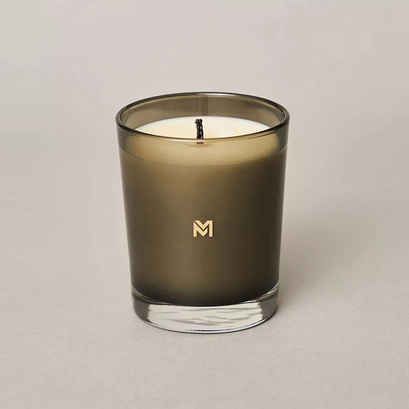 M&Scent Großhandel Neue Luxus-Sojakerze mit maßgeschneidertem Private-Label-Weihnachtskristallglas und Kerzen-Duft-Sojakerze mit Deckel
