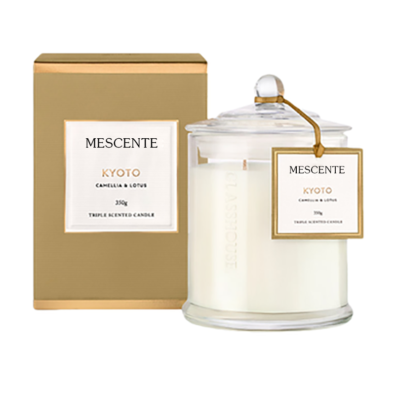 M&Scent Wholesale Luxus-Sojakerzen im maßgeschneiderten Private-Label-Weihnachtsglas mit gewölbtem Duft und Deckel