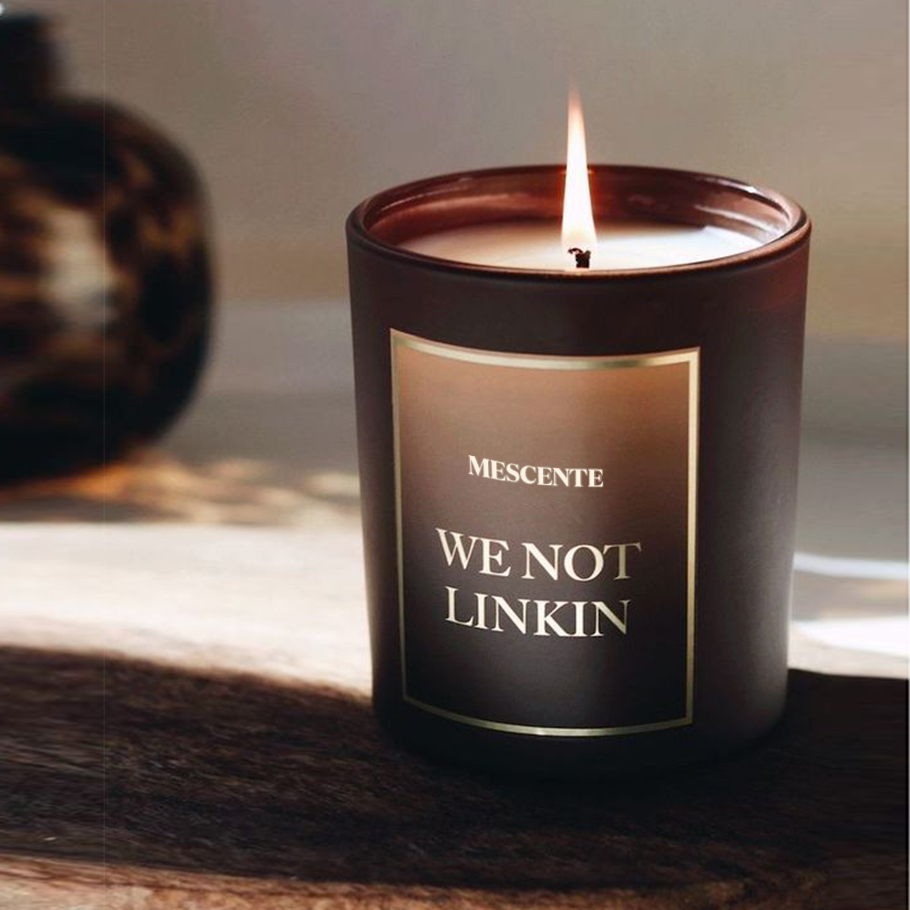 M&Scent Großhandel Neue Luxus-Sojakerze mit maßgeschneidertem Private-Label-Weihnachtskristallglas und Kerzen-Duft-Sojakerze mit Deckel