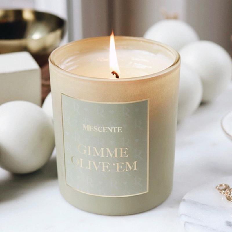 M&Scent Großhandel Neue Luxus-Sojakerze mit maßgeschneidertem Private-Label-Weihnachtskristallglas und Kerzen-Duft-Sojakerze mit Deckel
