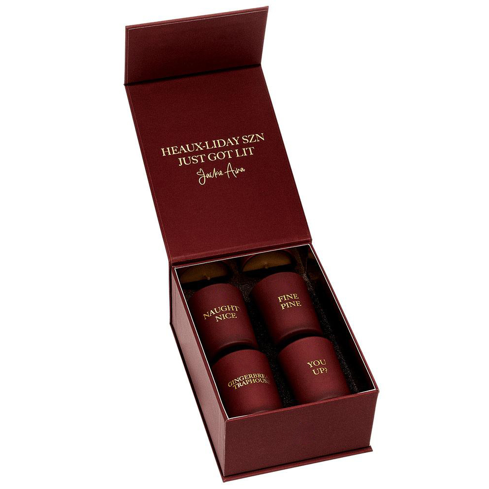 M&Scent luxuriöses Private-Label-Wohnkultur-Aroma-Duftkerzen-Geschenkset mit 4 Stück