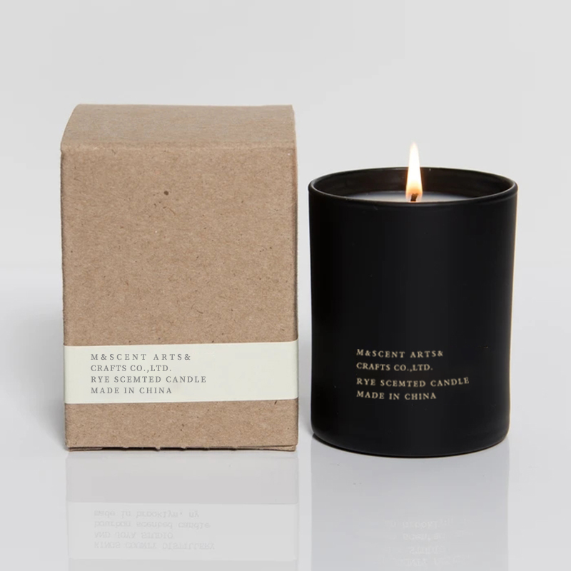 M&Scent Großhandel, günstige Private-Label-Kerzen mit großem weißem Holzdocht, Aromatherapie-Duftkerzen mit ätherischen Ölen
