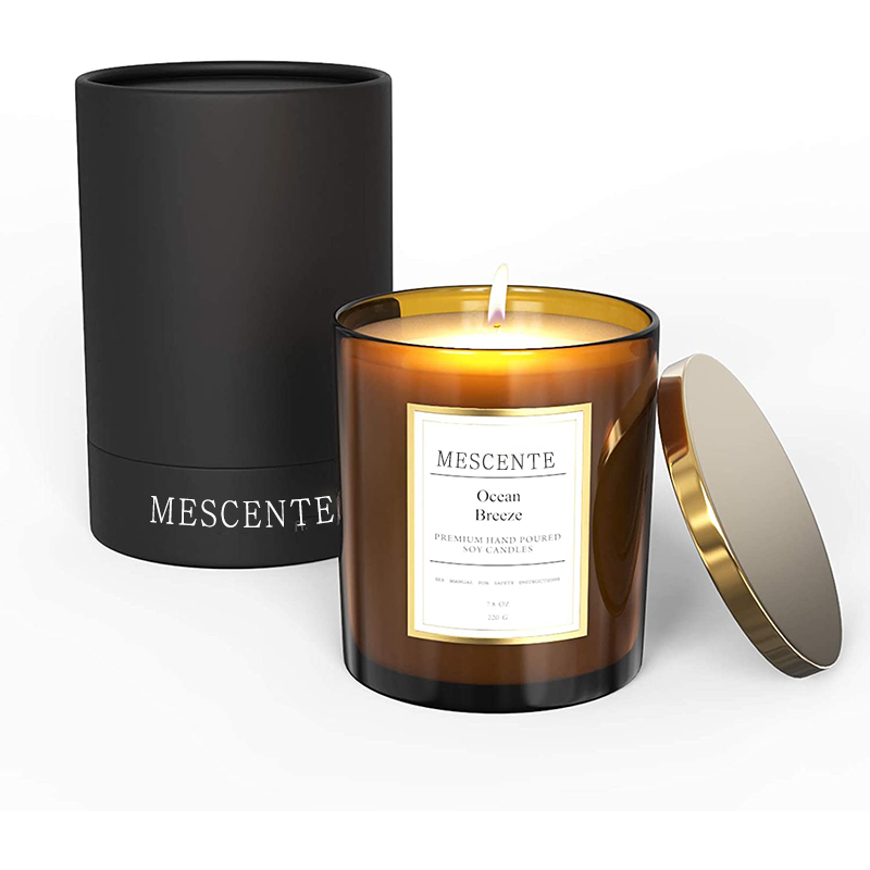 M&Scent Großhandel Großbestellung Luxus-Sojawachskerzen-Geschenkset mit individueller Eigenmarke und Duft
