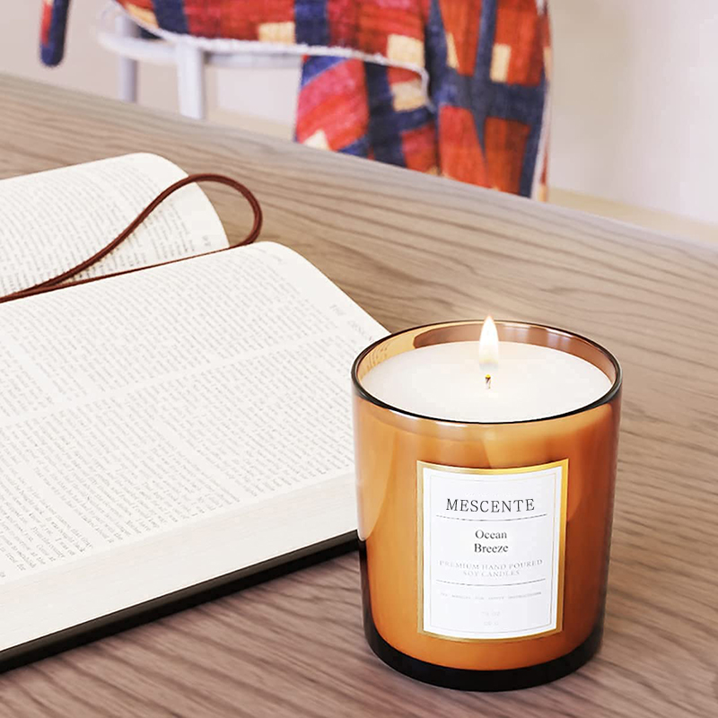 M&Scent Großhandel Großbestellung Luxus-Sojawachskerzen-Geschenkset mit individueller Eigenmarke und Duft
