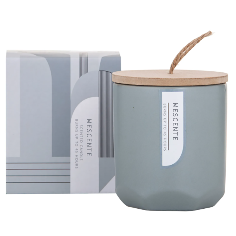 M&Scent Custom Luxury: Kreieren Sie Ihren eigenen Hersteller von Sojakerzen mit Holzdocht im Glas