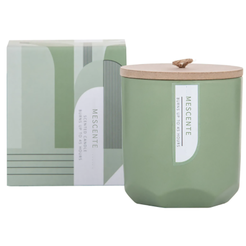 M&Scent Custom Luxury: Kreieren Sie Ihren eigenen Hersteller von Sojakerzen mit Holzdocht im Glas