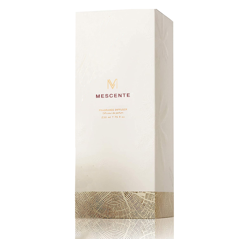 M&Scent Großhandel Luxus-Glasflasche, Stik-Faser, runde Holzschraube, Aroma-Reed-Diffusor, Geschenk-Sets