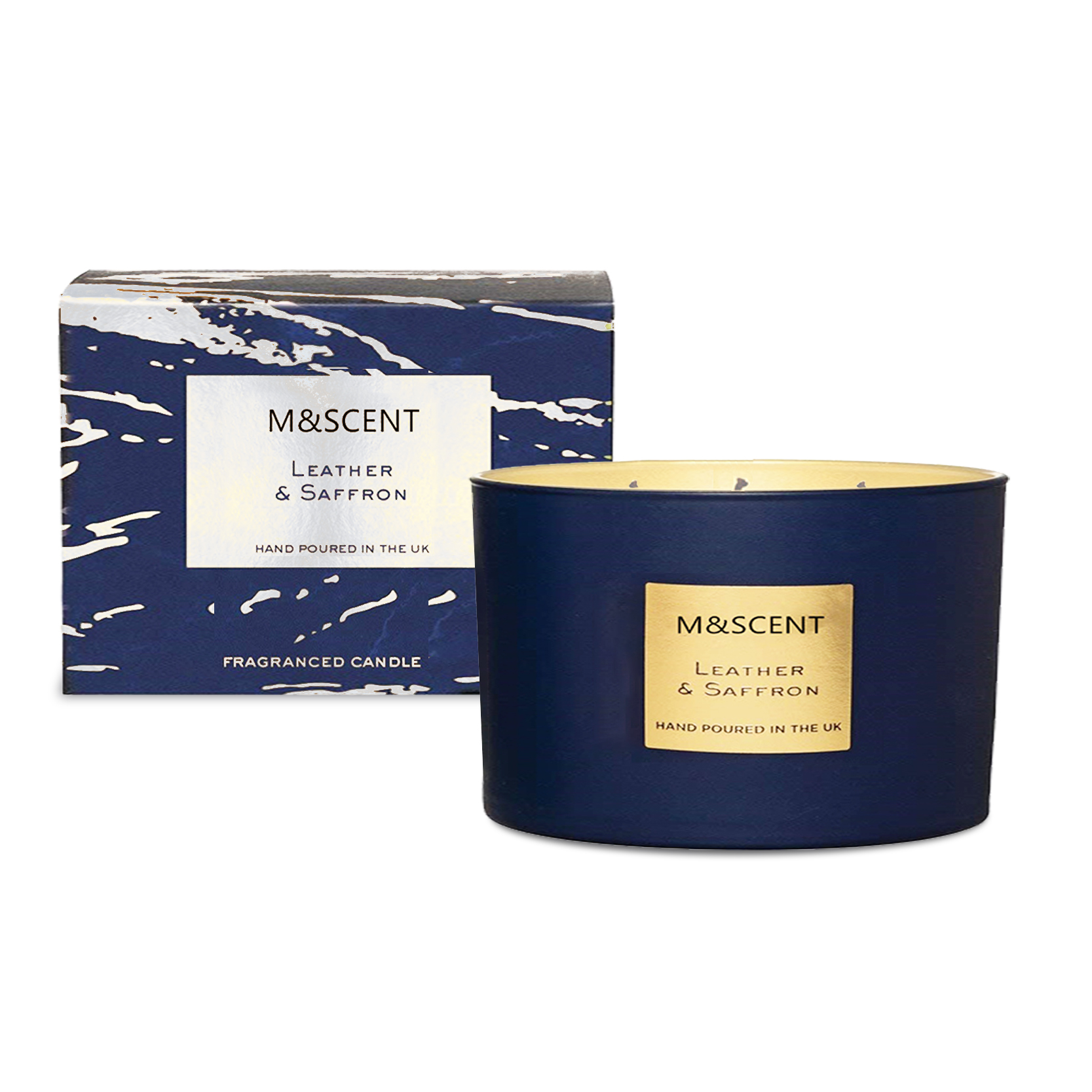 M&Scent Großhandel dekoratives Aromatherapie-Geschenkset mit 3 Dochten, duftenden Kokospalmenkerzen