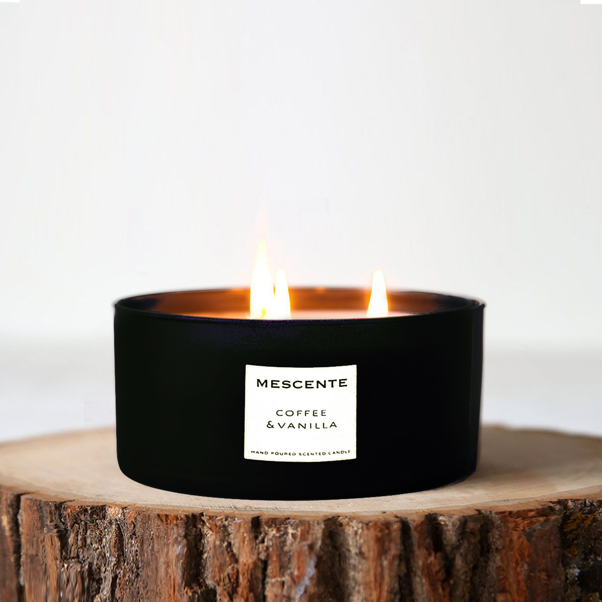 M&Scent Großhandel dekoratives Aromatherapie-Geschenkset mit 3 Dochten, duftenden Kokospalmenkerzen