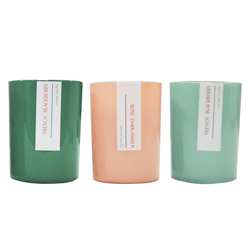 M&Scent Maßgeschneiderte Eigenmarken-Duftpalmenkerzen mit Kokosnuss-Kerzenwärmer und Logo