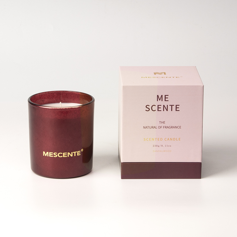 M&Scent Private Label Weihnachten schwarze Kerzengläser Aromatherapie Duftkerzen Düfte