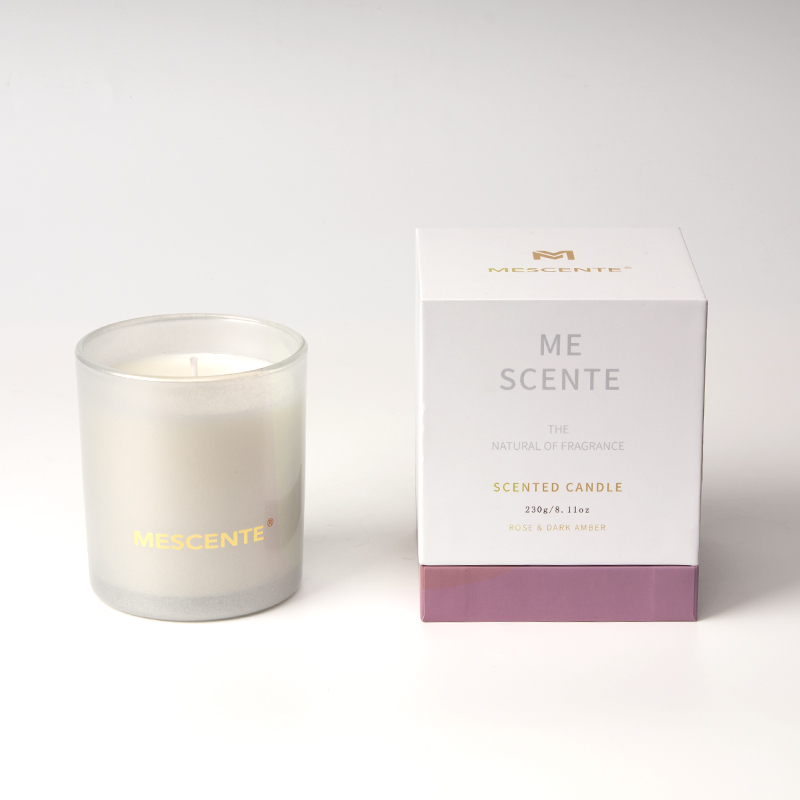 M&Scent Private Label Weihnachten schwarze Kerzengläser Aromatherapie Duftkerzen Düfte