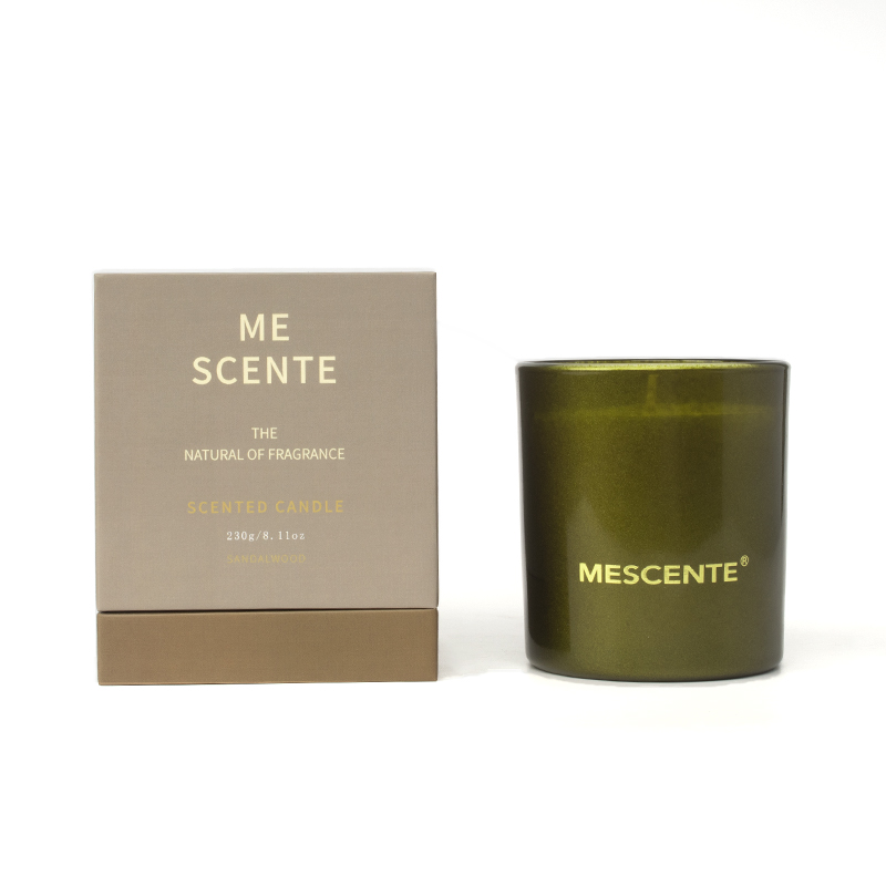 M&Scent Private Label Weihnachten schwarze Kerzengläser Aromatherapie Duftkerzen Düfte