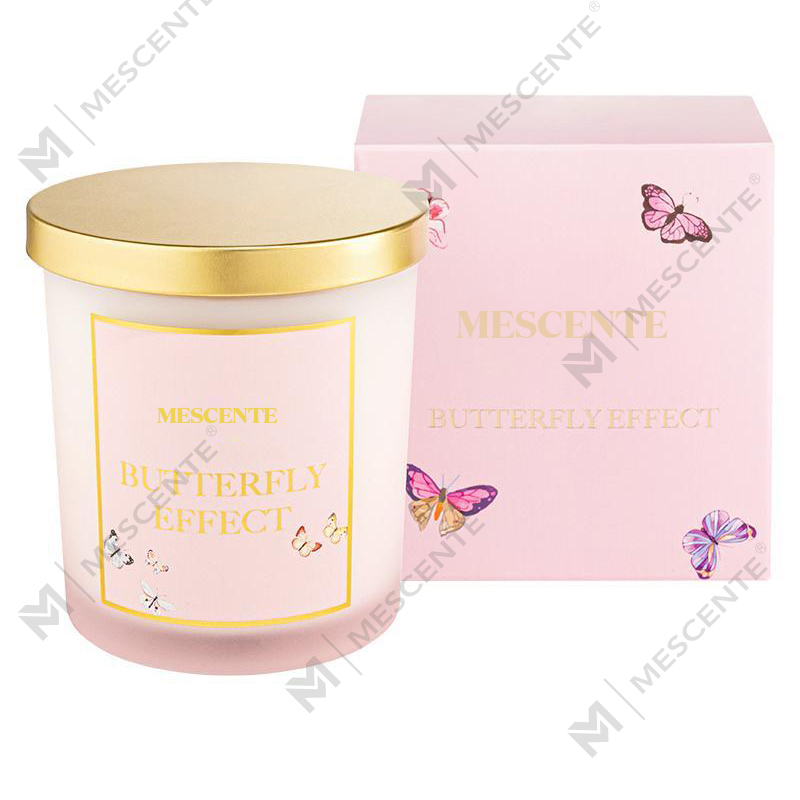 M&Scent Großhandel Neue Luxus-Sojakerze mit kundenspezifischem Private-Label-Weihnachtskristallglas und Kerzen-Duft-Sojakerze mit Deckel
