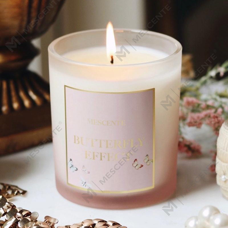 M&Scent Großhandel Neue Luxus-Sojakerze mit kundenspezifischem Private-Label-Weihnachtskristallglas und Kerzen-Duft-Sojakerze mit Deckel