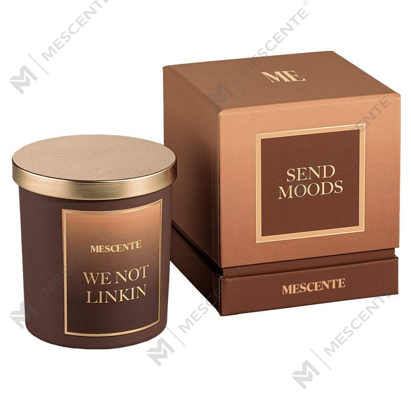 M&Scent Großhandel Neue Luxus-Sojakerze mit kundenspezifischem Private-Label-Weihnachtskristallglas und Kerzen-Duft-Sojakerze mit Deckel
