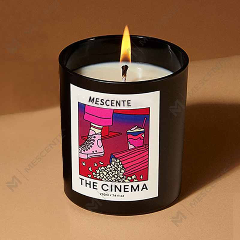 M&Scent Großhandel, luxuriöse, maßgeschneiderte, handgefertigte Weihnachts-Kristallaroma-Sojawachskerzen unter Eigenmarke