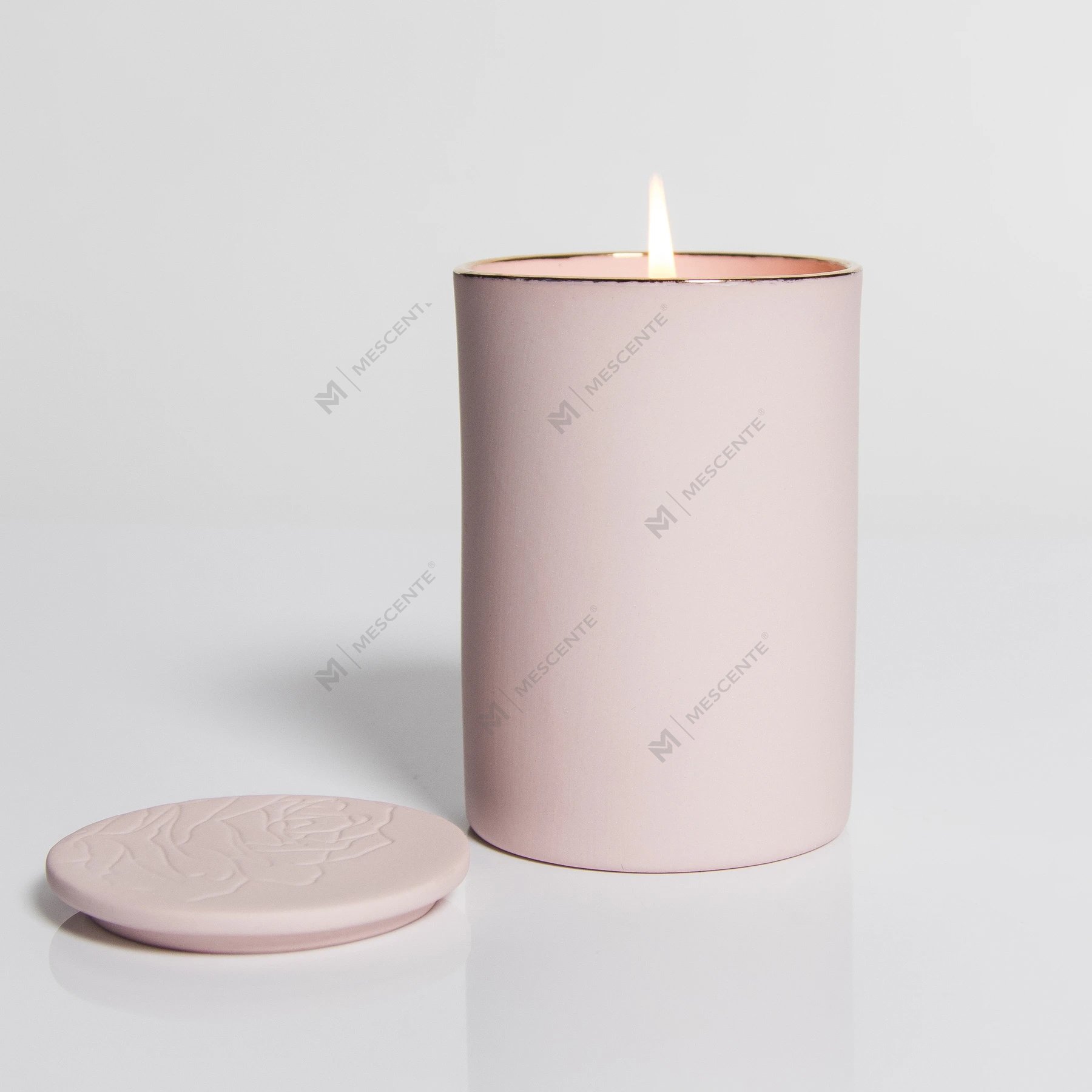 M&Scent Großhandel Luxus-Glashalter, günstiges Geschenkset für Duftölkerzen mit Logo