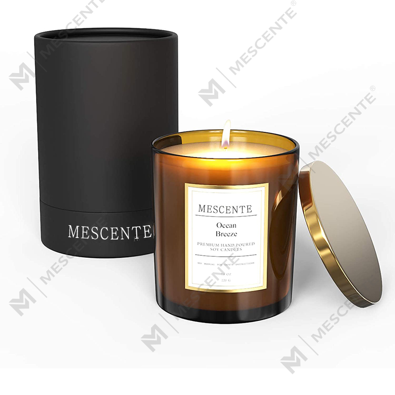 M&Scent Großhandel Großbestellung Luxus-Sojawachskerzen mit individueller Eigenmarke als Geschenkset