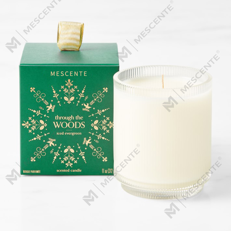 M&Scent Custom Made Logo Selbstgemachte Bio-Sojakerzen mit Clarity-Duft, Eigenmarke im Glas