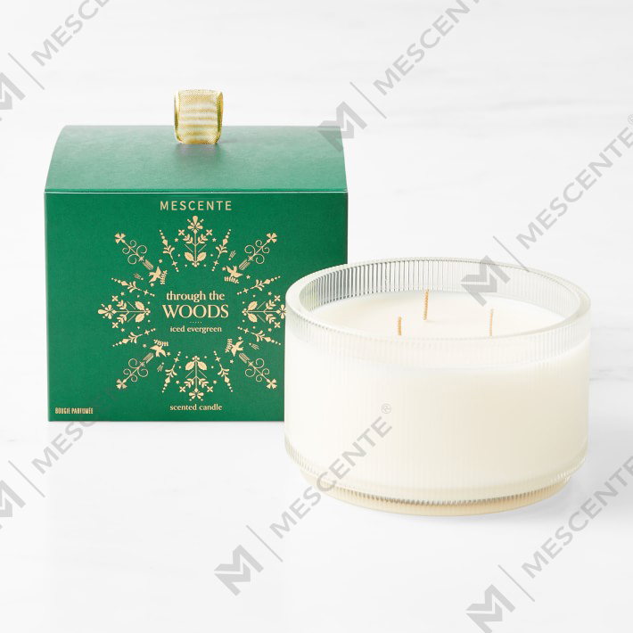 M&Scent Custom Made Logo Selbstgemachte Bio-Sojakerzen mit Clarity-Duft, Eigenmarke im Glas
