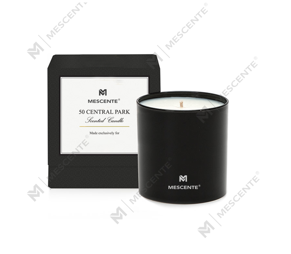 M&S Duft Großhandel Luxus-Eigenmarke Chrom-Aromatherapie-Kerzen für Männer 22 Oz mit Kristallen im Inneren