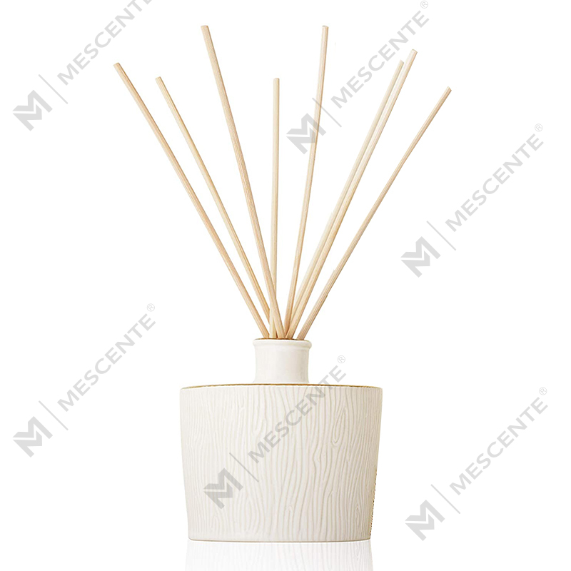 M&Scent Großhandel Luxus-Glasflasche, Stik-Faser, runde Holzschraube, Aroma-Reed-Diffusor, Geschenk-Sets