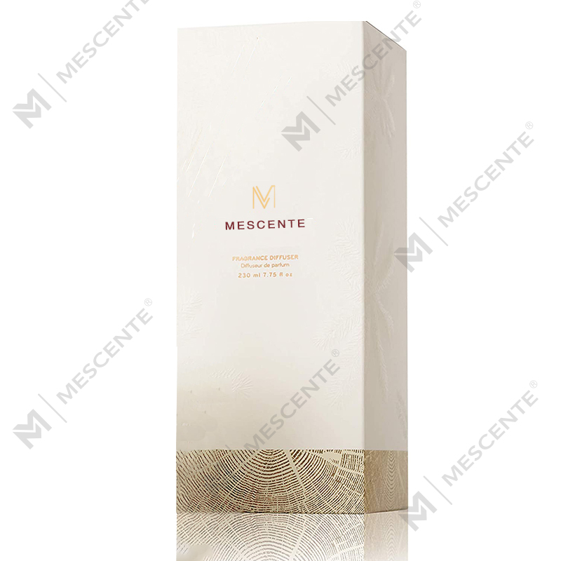 M&Scent Großhandel Luxus-Glasflasche, Stik-Faser, runde Holzschraube, Aroma-Reed-Diffusor, Geschenk-Sets