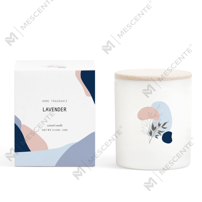 M&Scent Großhandel handgefertigte, luxuriöse Palm-Paraffinwachs-Kerzen unter Eigenmarken
