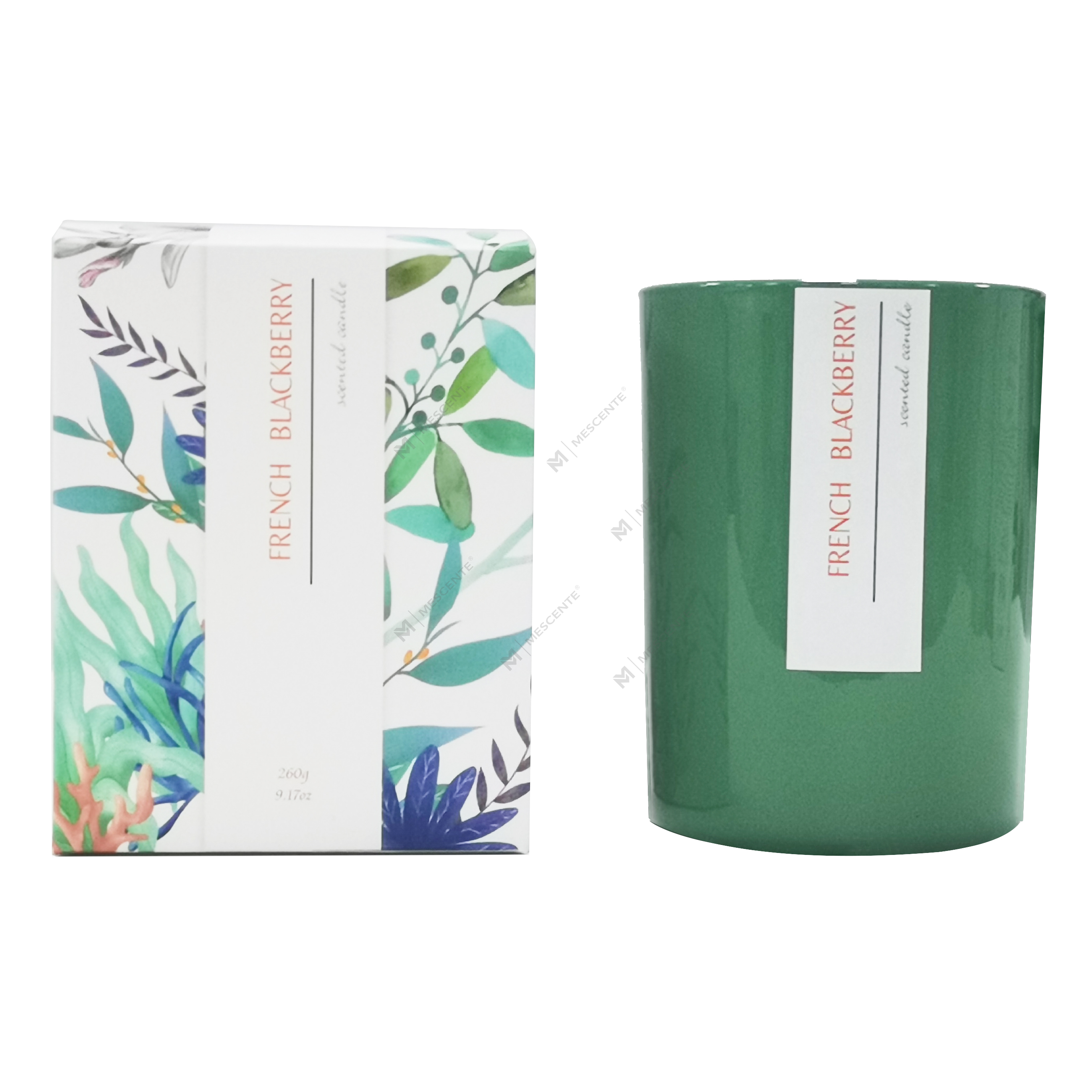 M&Scent kundenspezifische Eigenmarken-Duftpalmenkerzen mit Kokosnuss-Kerzenwärmer und Logo
