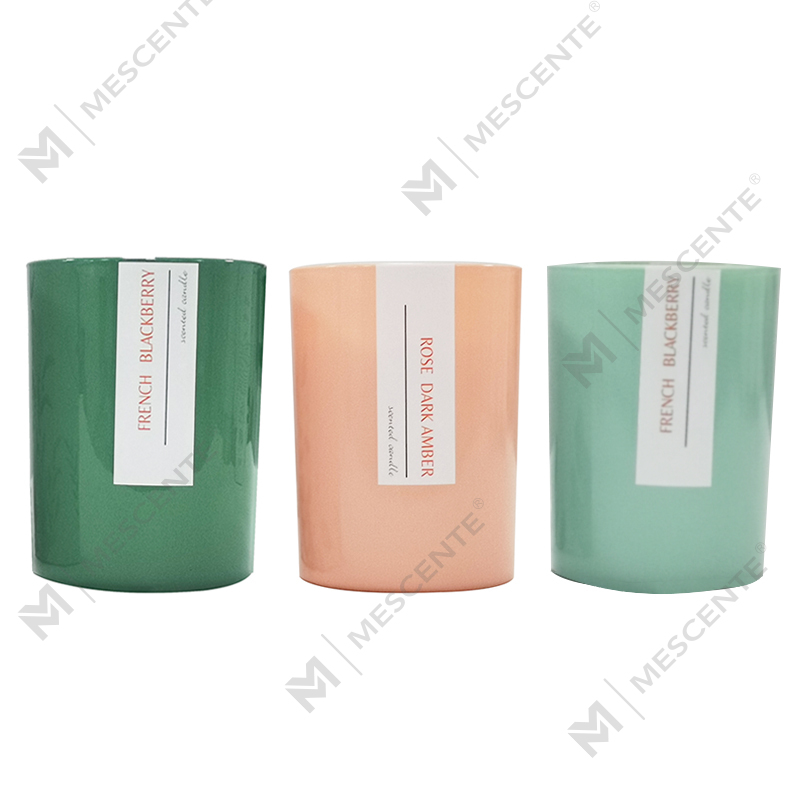 M&Scent kundenspezifische Eigenmarken-Duftpalmenkerzen mit Kokosnuss-Kerzenwärmer und Logo
