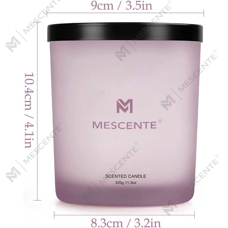 M&Scent Großhandel kundenspezifische Luxus-Meistermarken-Duftkerzen mit Docht und Lavendel-Sojawachs