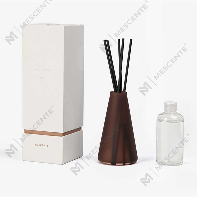Großhandel OEM 200 ml Luxus-Box-Verpackung Rattan-Sticks Home Fragrance Aroma Reed Diffusor Geschenkset