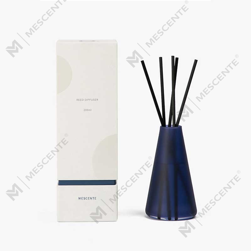 Großhandel OEM 200 ml Luxus-Box-Verpackung Rattan-Sticks Home Fragrance Aroma Reed Diffusor Geschenkset