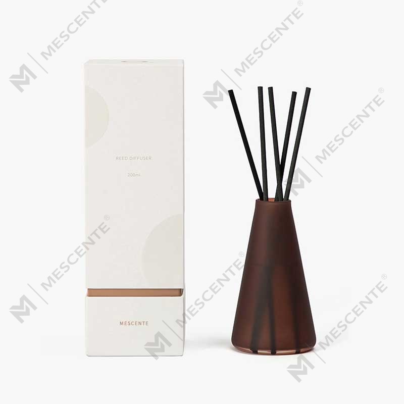 Großhandel OEM 200 ml Luxus-Box-Verpackung Rattan-Sticks Home Fragrance Aroma Reed Diffusor Geschenkset