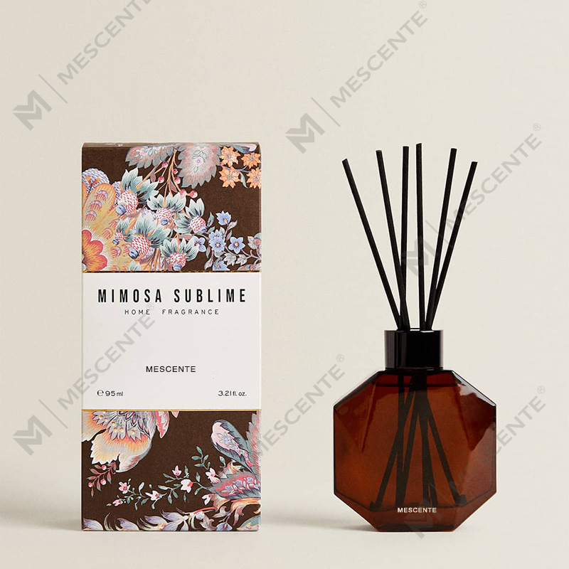 M&Scent Großhandel, luxuriöses, individuelles Mini-Flaschen-Aromatherapie-Reed-Diffusoröl mit Geschenkbox