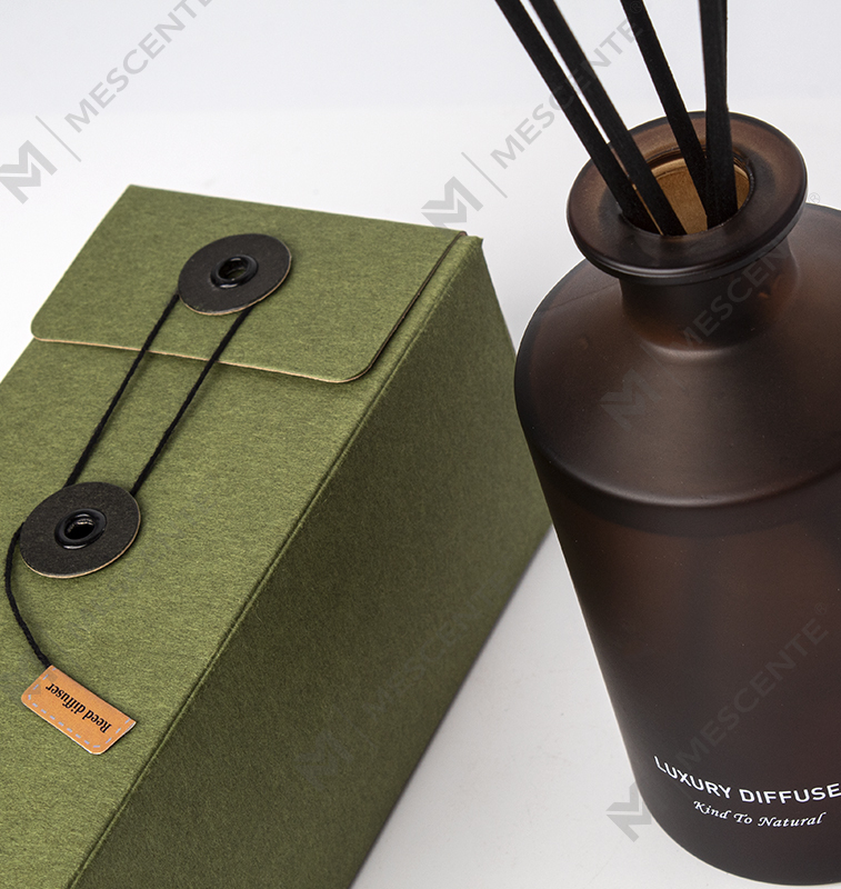 M&Scent Custom Luxus-Milchglasflasche für Zuhause, Duftstäbchen-Diffusor für ätherische Öle