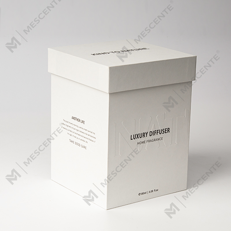 M&Scent große quadratische Flasche, großer Rattan-Stick, flüssige Aromatherapie, Duftstäbchen-Diffusor, Gastgeschenke mit Stopfen