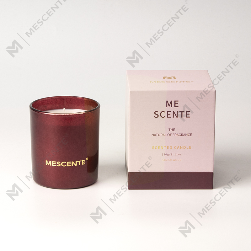 M&Scent Private Label Weihnachten schwarze Kerzengläser Aromatherapie Duftkerzen Düfte