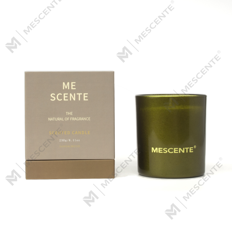 M&Scent Private Label Weihnachten schwarze Kerzengläser Aromatherapie Duftkerzen Düfte