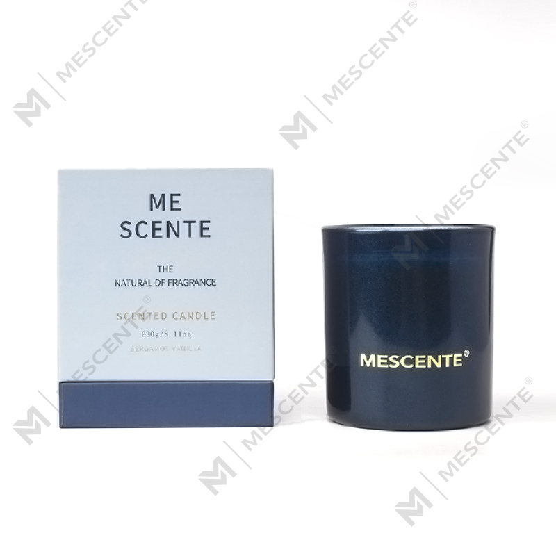 M&Scent Private Label Weihnachten schwarze Kerzengläser Aromatherapie Duftkerzen Düfte
