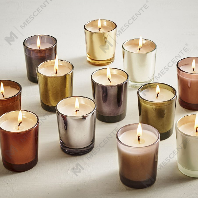 M&Scent Luxus-Sojawachskerzen im kundenspezifischen Glas mit Weihnachtsduft und Deckel