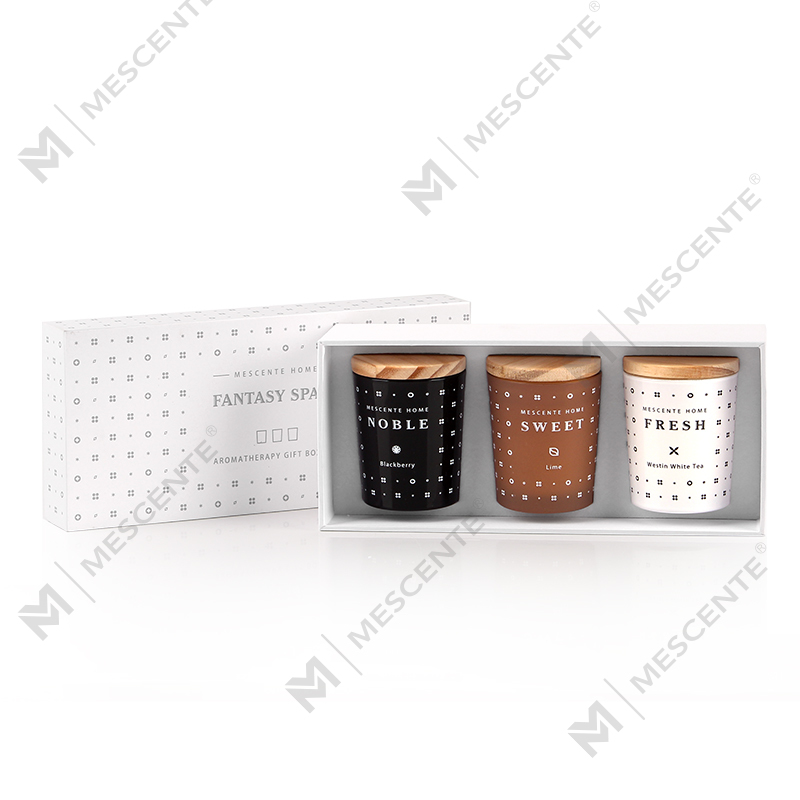 M23352 3er-Pack Haushalts-Sojawachs-Aromatherapie-Duftkerzenset