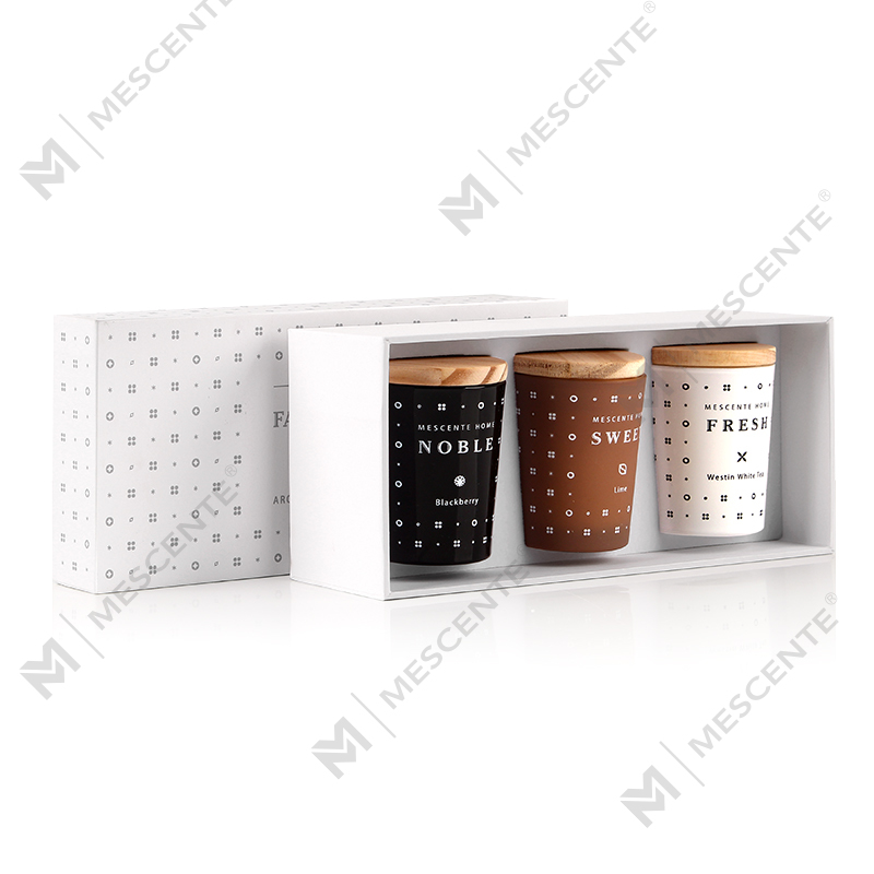 M23352 3er-Pack Haushalts-Sojawachs-Aromatherapie-Duftkerzenset